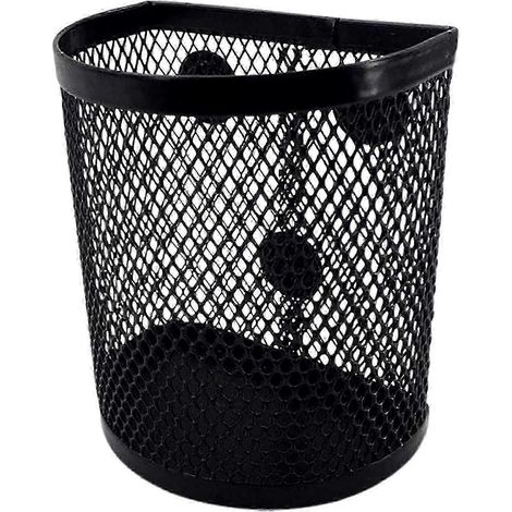 Ensemble d'armoire de rangement, optimisant l'utilisation de l'espace, comprend un porte-stylo magnétique, montage facile, pliable, étagère de rangement compacte, lWG-26 B noir. (1/5)
