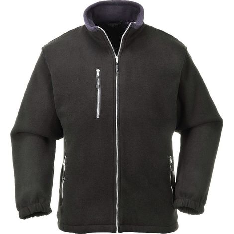 Veste polaire CITY Noire épais-440g, taille XXL, Portwest (1/2)