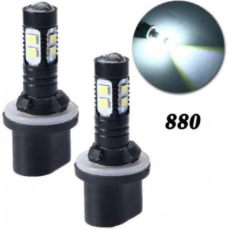 Kit di conversione lampadine LED per fendinebbia 880 884 885 890 892 893 899, bianco 6000K 50W - m.4204 (1/2)