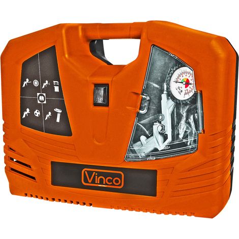Compressore Portatile 1,3 Hp Capacità Vinco 60709 180 Lt Min.