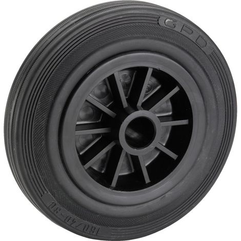 Dörner & Helmer Transportgeräterollen Rad 125 x 37 mm Traglast 80 kg Ersatzräder (1/2)
