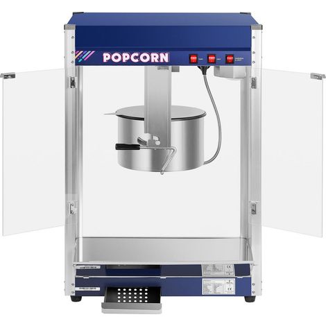 Máquina para hacer palomitas de maíz azul - 16 oz - XXL 140002345 (1/4)
