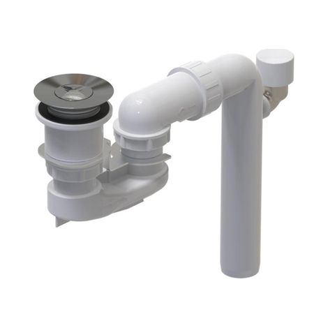 Villeroy & Boch viflow Vidage de baignoire - sans trou trop-plein visible - grey (1/3)