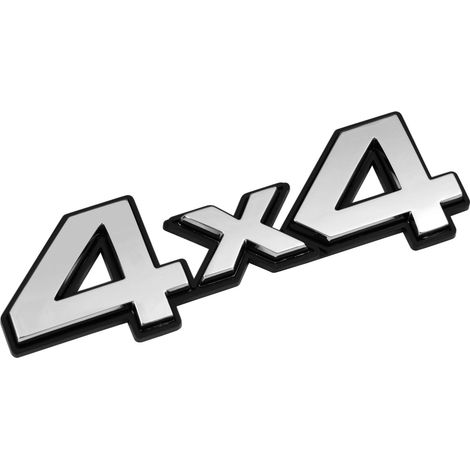 Emblema 3D cromato - 4x4 (1/2)