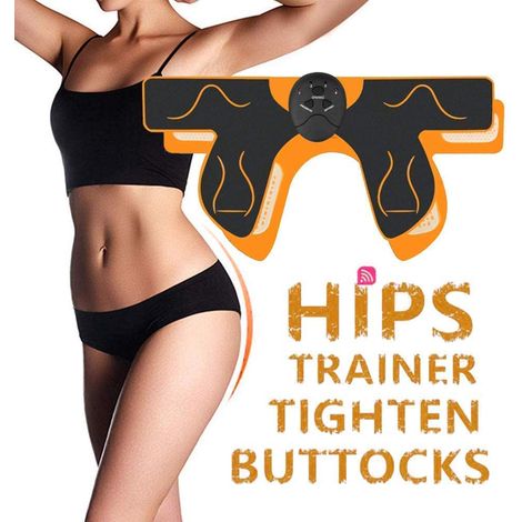 Stimulateur musculaire fessier EMS électrique pour femmes, exerceur de fessiers et hanches avec électrodes (1/5)