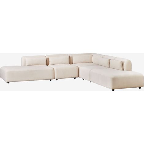 SKLUM 5-teiliges modulares Ecksofa Fogler mit Doppel-Chaiselounge                                   