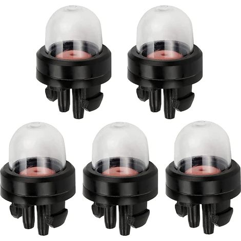 5Pièce Poire Amorcage Pompe d'amorçage, Ampoule de Carburant Pompe, Bulle D'huile de Carburateur pour Stihl Sunreek 8482 McCulloch Ryobi Echo Walbro 188-512 (1/5)