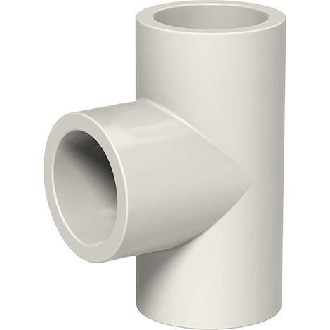 IDMAR 3/4" x 3/4" x 1/2" PVC-Reduzier-T-Stück - Kaltwasser