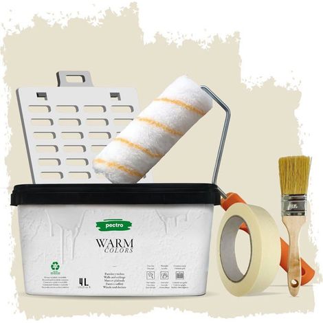 Pittura - PECTRO - AVORIO - 4L - Monocouche - Interno - Lavabile