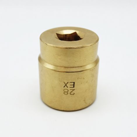 Bussola antiscintilla, bronzo al berillio, 15 mm, attacco quadro 1/2 pollice (1/5)