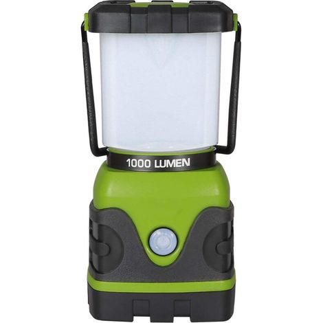 Le Lanterne Camping LED, Lampe Camping Puissante 1000lm, Luminosité Réglable, Eclairage Camping Etanche, pour Camping, Bivouac, Pêche, Randonnée, Cave, etc.(USB) (1/4)