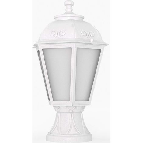 Farol De Pie FUMAGALLI "MIKROLOT/SABA" - E27 - IP55 - Blanco
