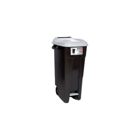 ECO TAYG 80 L. NEGRO/GRIS CON PEDAL - TAYG