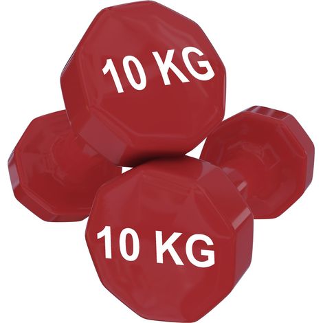Coppia Pesi Palestra Manubri Per Casa Fitness Manubrio In Neoprene Pesetti Esagonali Impugnatura Antiscivolo Body Building Crossfit Aerobica Esercizi Ginnastica 2 x 1.5 Kg Colore Viola - Materiale: Vi (1/5)