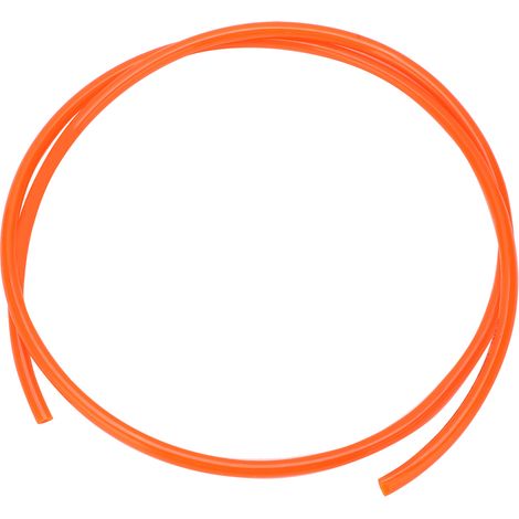 Tuyau pneumatique flexible TPU OD16xID12 orange 10m, tube compresseur d'air résistant aux carburants et huiles chimiques, modèle TPU1612 (1/5)
