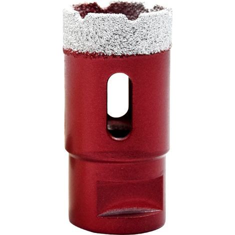 Foret diamanté avec filetage M14, foret à trous creux brasé haute performance pour carrelage/granit/marbre/porcelaine/verre/céramique (30 mm)