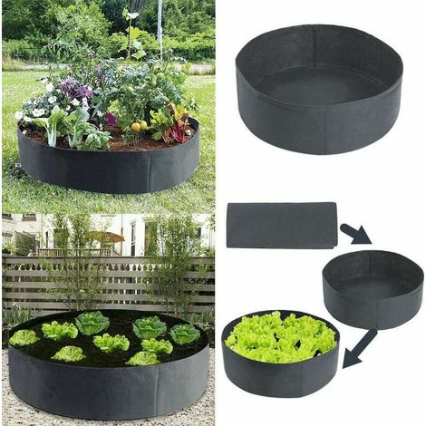 VURAHOME -Jardinières surélevées Jardinières surélevées Bacs à légumes Sacs de plantation (1/3)