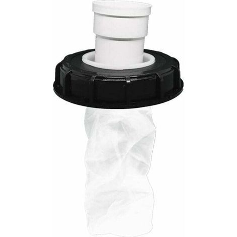 Filtre de couvercle IBC - Filtre à eau de pluie - En nylon lavable - Avec couvercle - 165 mm - 245 mm - Filtre à eau - Accessoire pour réservoir d'eau de pluie (165 mm, vertical) (1/4)