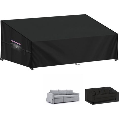 Gartensofa Schutzhülle 208cm wasserdicht & winddicht für 3-4 Sitzer (1/5)