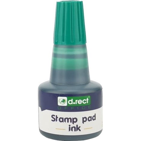 Tinta pigmentada D.rect verde 25 ml 12 unidades