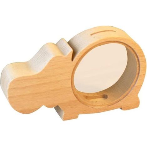PULABO Tirelire cochon pour enfants, Tirelire en bois pour enfants 1 Durable et pratique pratique442 (1/4)