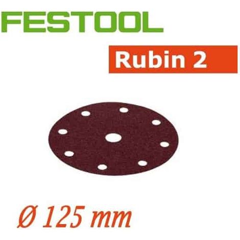 Festool 499102 Disque abrasif Diamètre 125 mm Grain=60 10 pc(s)