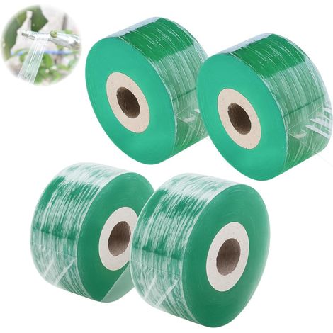 4 Rouleaux de Ruban greffage Transparent Extensible, 100 m x 2,1 cm (1/5)