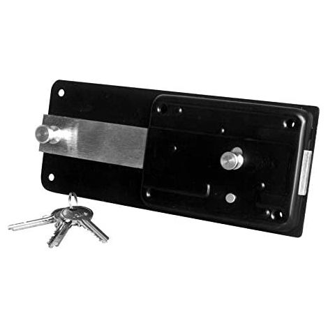 Serrure à appliquer 5 mandrins Cylindre Externe détaché et Cadenas A60 mm (1/2)