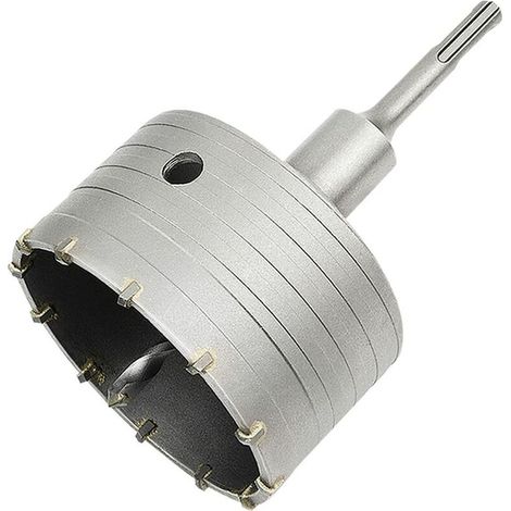 Scie cloche trépan béton 110mm – Adaptateur SDS Plus – Pour murs en béton, brique et pierre – Coupe rapide sans vibration (1/5)