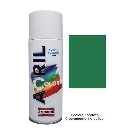 SMALTO SPRAY ACRIL COLOR AREXONS - VERDE MENTA RAL 6029 ML 400- 6 pezzi