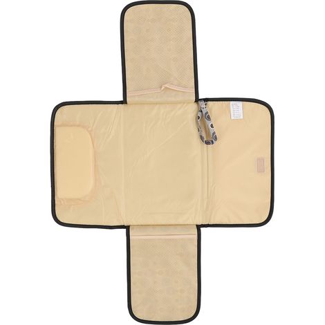 Matelas à langer portable et imperméable pour bébé, idéal pour les voyages et les nouveau-nés. Ce matelas à langer multifonctionnel est parfait pour les nouveau-nés. (1/5)