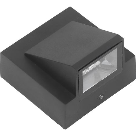 Applique murale LED décorative étanche IP67 90-265V pour extérieur, jardin ou terrasse, lumière blanche (1/5)