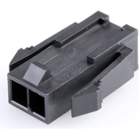Molex Buchsengehäuse-Kabel  Polzahl Gesamt 2 Rastermaß: 3 mm 436400200 1 St. Bag