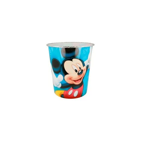 Disney cestino getta carte multicolore per bambini con Mickey Mouse & friends in plastica ideale per cameretta cantina e/o box Dimensioni 20,5 x 16,5 x 23 cm (1/2)