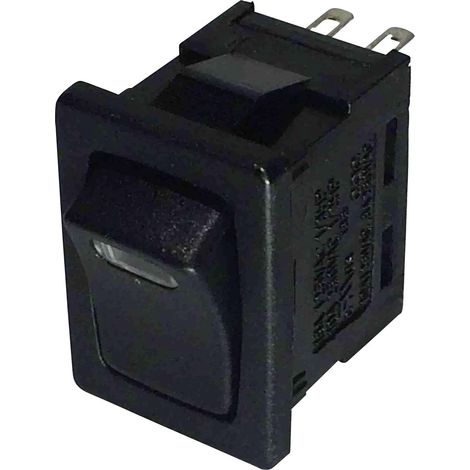 TRU COMPONENTS 1587518 Wippschalter TC-R13-66L-02 LED 12V/DC 250 V/AC 6 A 1 x Aus/Ein  rastend 1 St.
