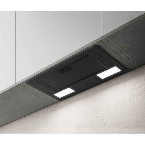 Elica Era C BL A 72 campana extractora negra 73.5 cm