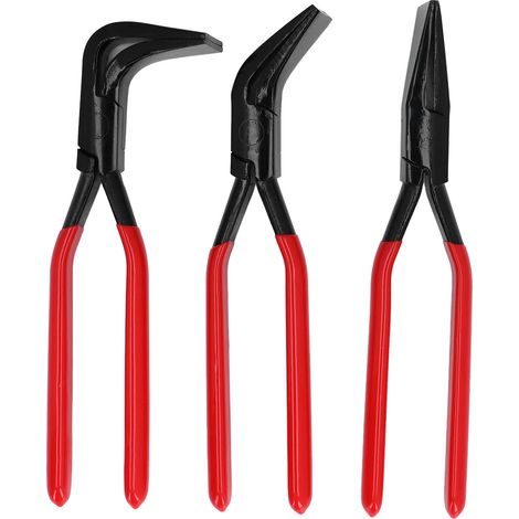 GARRYFIZH 3 pinces à cintrer métal droites 45° 90°, pour aplatir tôles (1/5)