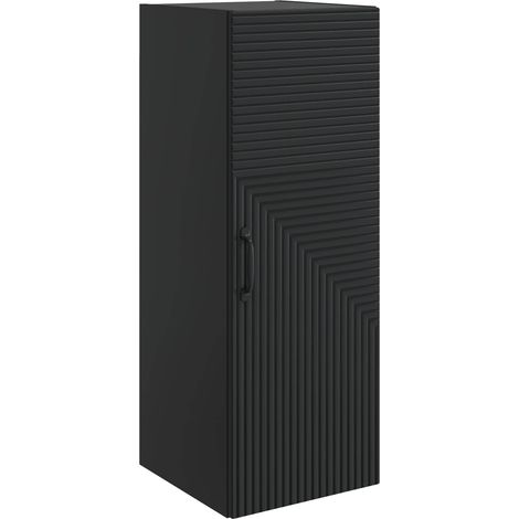 Armario de pared Negro 33 x 34,5 x 90 cm Madera de ingeniería vidaXL (1/5)