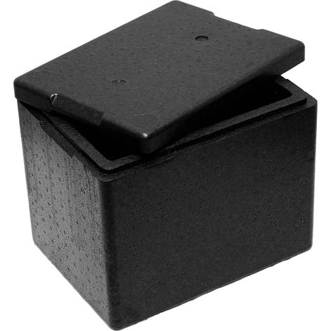 Contenitore termico Thermobox con coperchio per alimenti e medicinali, 395x295x320 mm, 20 litri.