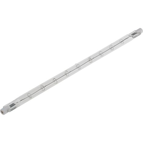 Rs Pro – Lampe à infrarouge 500 W – Base R7S 230 V – Longueur 254 mm – Finition claire pour diffusion optimale de la chaleur