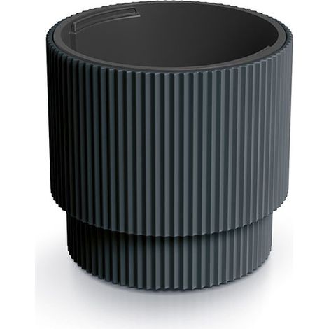 Pot de fleurs extérieur - modèle DBMIN400-S433 - Antracite - Design moderne - Durable et pratique (1/3)