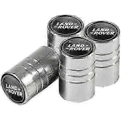 Bouchons de valve de pneu en alliage d'aluminium, accessoires de protection anti-poussière pour Land Rover Discovery Defender, Range Rover Evoque SV SVR - Roue de véhicule à moteur P (1/5)