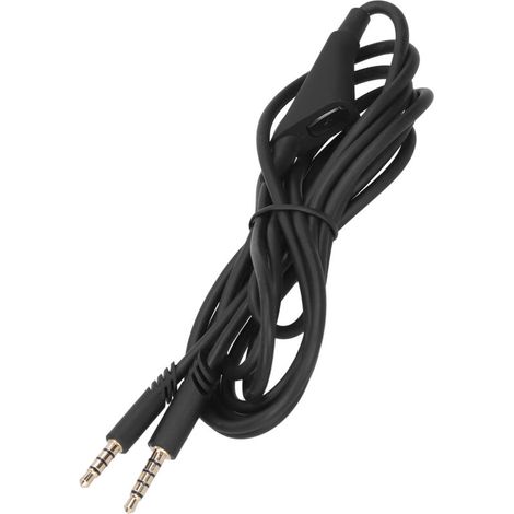 Câble de remplacement 3.5mm pour casque Logitech Astro A10, A40, A30 (1/5)
