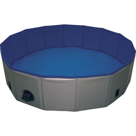 Nobby Hundepool Cover grau/blau (1/2)