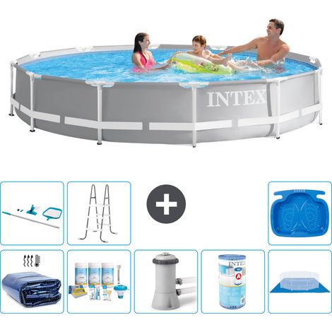 Intex Piscina Prism Frame Rotonda - 366x76 cm - 7-pezzi  S31932