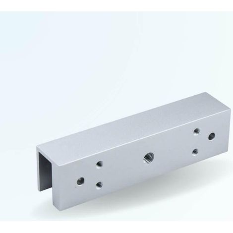 Cavalier pour porte en verre - Accessoire ventouse électromagnétique - 180 kg
