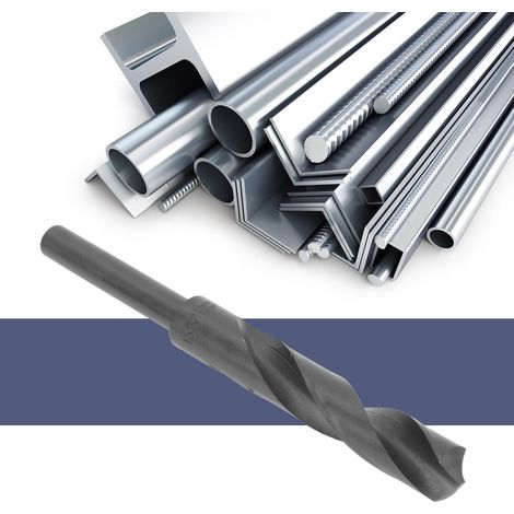1 Stück HSS-Spiralbohrer mit 1/2 Zoll Durchmesser, verkürztem Schaft und Aufbewahrungsbox (15,5 mm) (1/5)