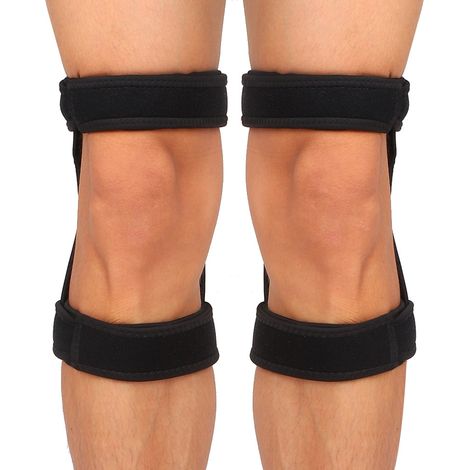 Genouillère de Sport Respirante pour Escalade et Randonnée - Protection Articulaire avec Fermeture Velcro (1/5)