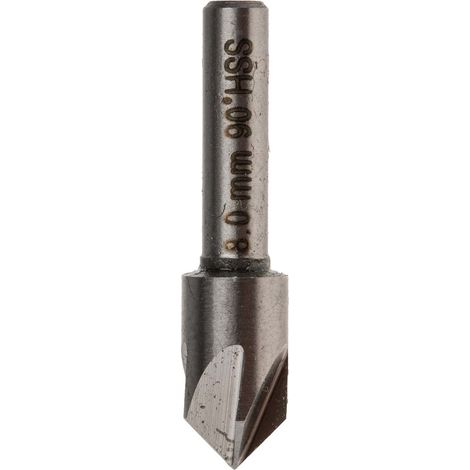 Fraise RS PRO HSS tête de 8mm 5 cannelures x 1 ( Prix pour 1 )