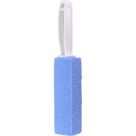 Brosse de toilette avec manche, nettoyant pour toilettes, salle de bain, piscine et ménage-Blue 10cm (1/5)